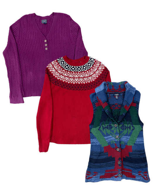 100x Womens Chaps Sweaters