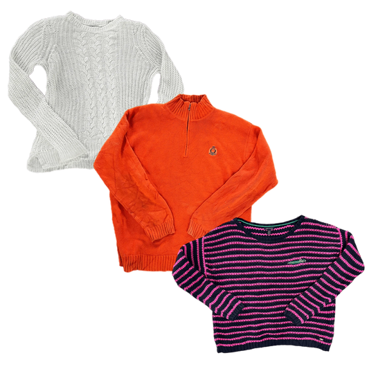 100x Mixed Branded Ladies Sweaters